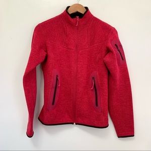 ARC'TERYX Pink Polartec Fleece Zip up medium